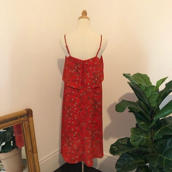 Tabitha Webb Red Floral Dress 6 - Picture 5 of 7